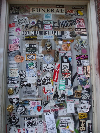 Adorned door 